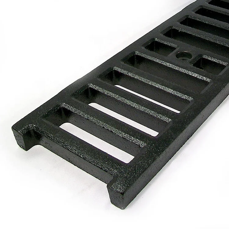 DI Customizable D400 Drain Grating Ductile Iron Casting Manhole Water Gully Grating