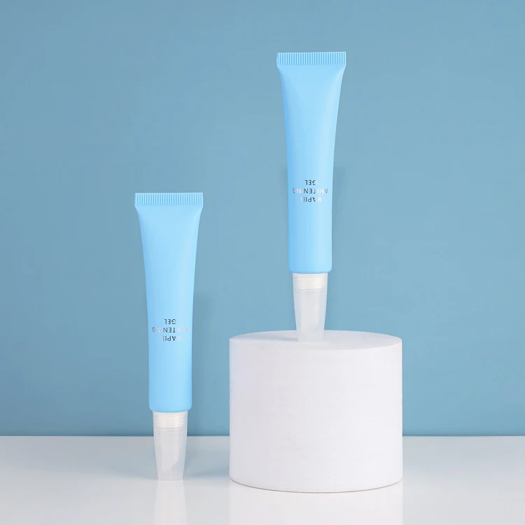 Label Custom Squeeze Lip Gloss Tubes Packing with Logo Silicone Application Soft Squeeze Lip Gloss Tube 10ml 15ml 20ml