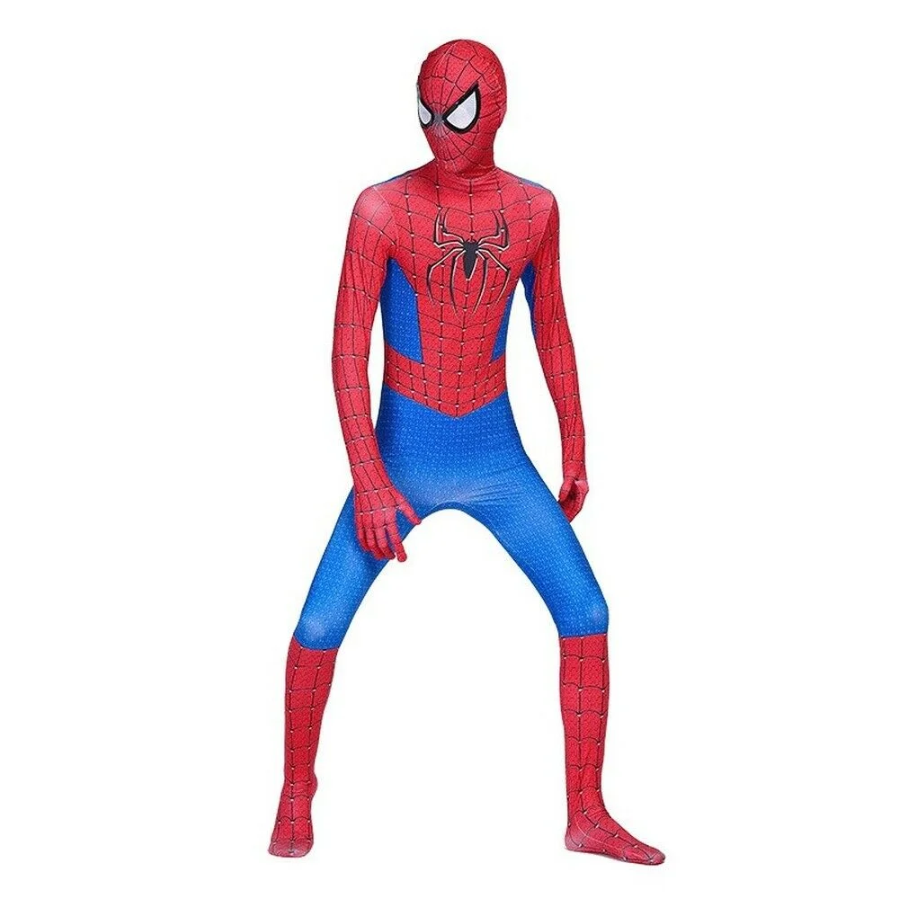 Spider Man Costumes Adult Kids Unisex  Halloween Cosplay Suit