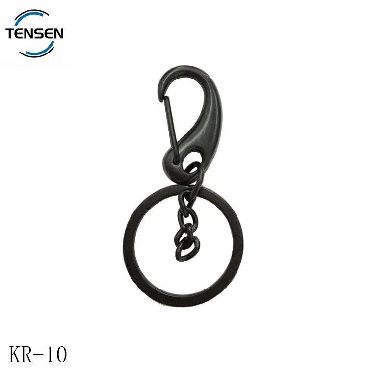 Wholesale cheap key ring chain blanks wallet hardware small coin purse with keychain clips