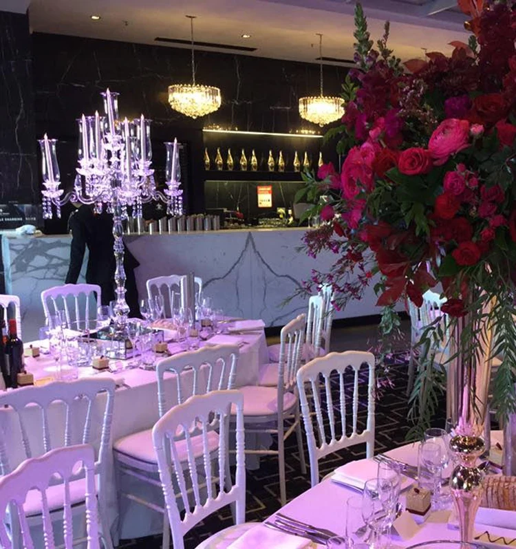 9 Heads Wedding Crystal Tree Centerpieces Candelabra For Table Centre