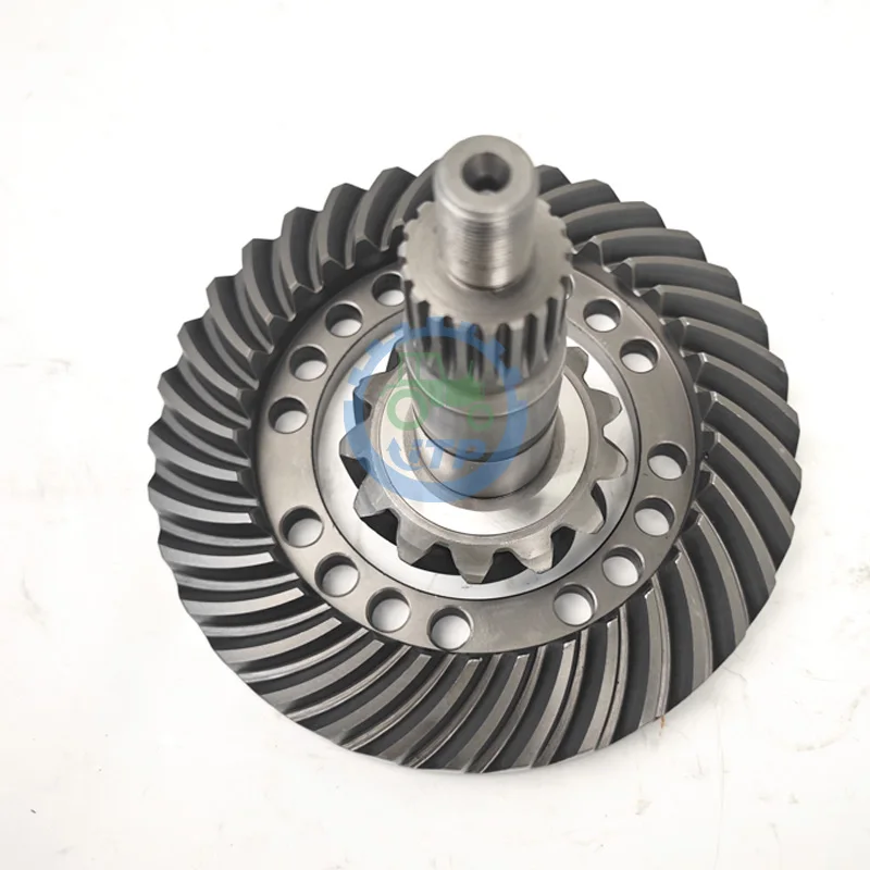 High Level Reliable Replacements AL161277 for 6105M 6115M 6120 6120L John Deere Pinion and Ring Gear Set Bevel Teeth=13/34