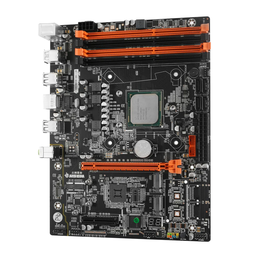 HSGM motherboard D1581-R3 Low profile motherboard CPU 64GB memory desktop computer server motherboard