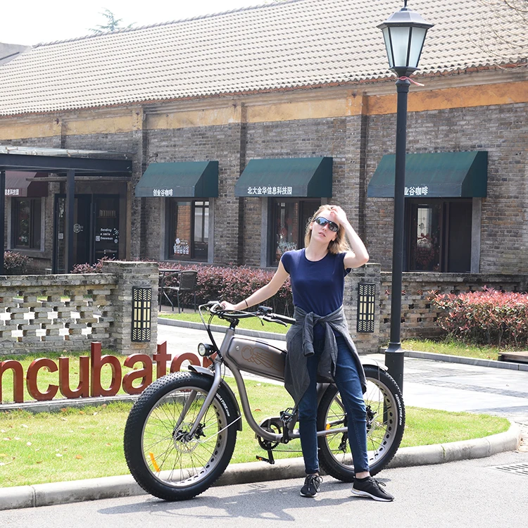
Vintage Retro ebike electric bike with hidden battery electric bike bicycle Electric wide tire bicycle electric bicycle 