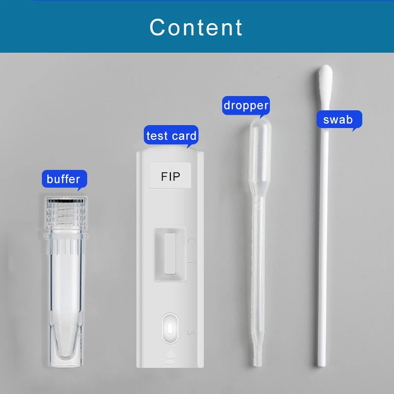 Antigen Test Kit  FIPV Ag Rapid Test Kit Feline Infectious Peritonitis Test