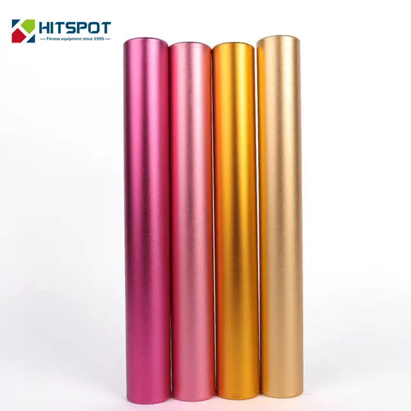 Factory Wholesale Professional Custom Lightweight Aluminum Track And Field training equipment accessories sale relay baton