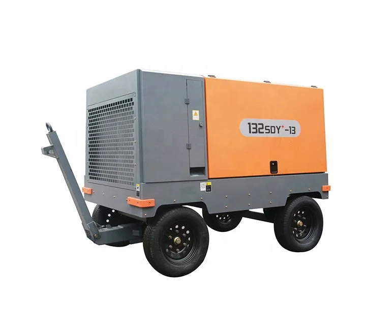 Zenvan 132sdy Drilling Mining Portable Screw Electric Drive Screw Compressor Air Compressor