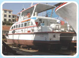 21,38 м FRP, катамаран, пассажирская лодка, туристическая лодка, водный экскурсионный мотоцикл