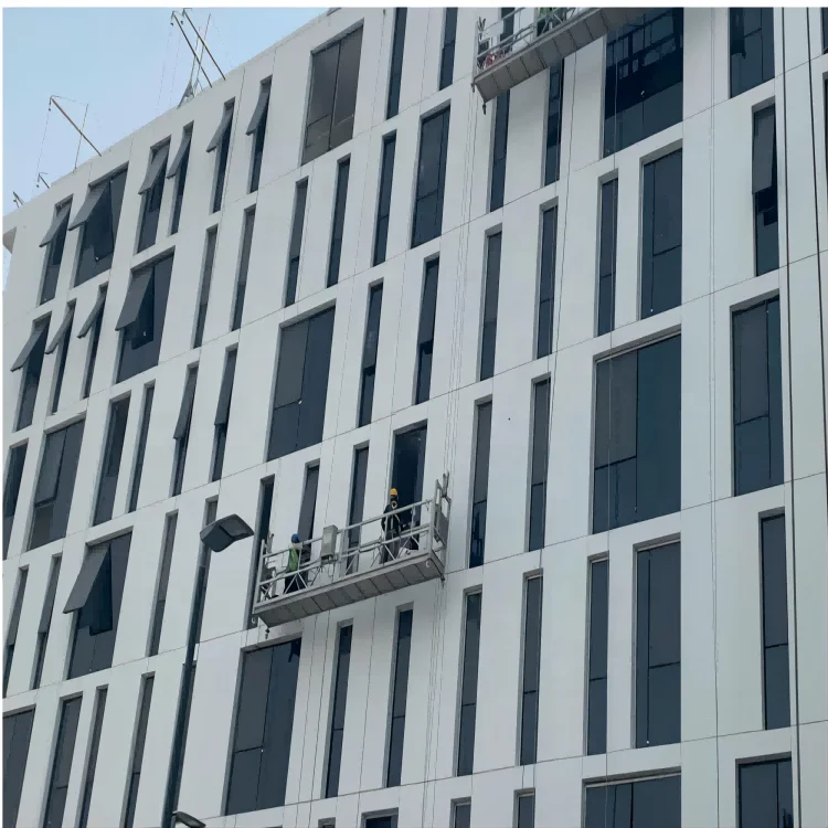 ZLP800 ZLP630 Electric Scaffold Platform Rope Lifting Suspended Working Cradle