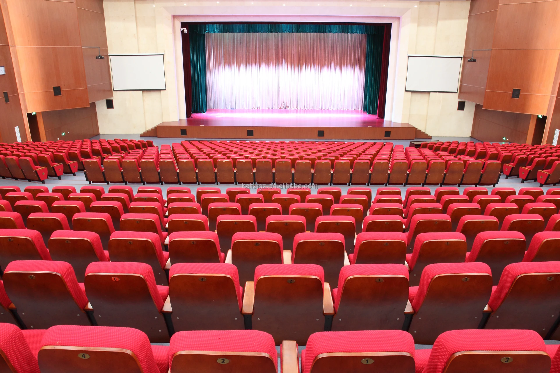 HOT NEW Modern Factory School/Cinema/Theartre/Auditorium/Conference Hall Chair KT-618