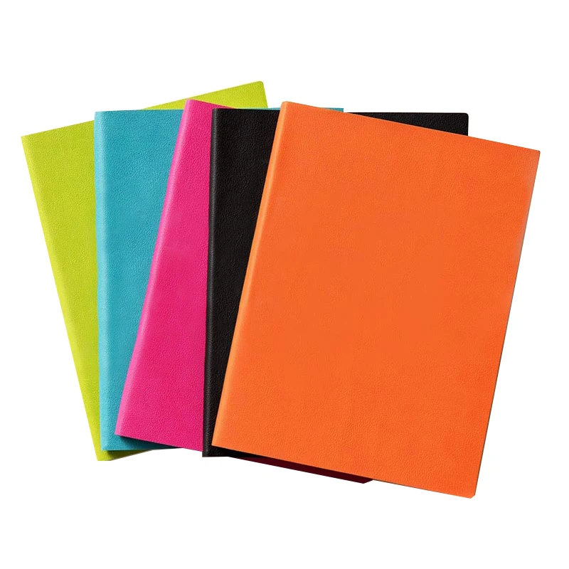 Wholesale Cheap Customized Printing Notebooks 40/120 Sheet a5  Diary Gift Leather Notebook
