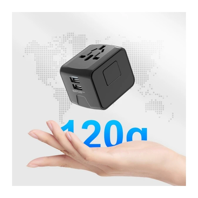 Most popular 6A Commercial World travel Charger, USB plug Type C quick charger PD adapter electrical socket