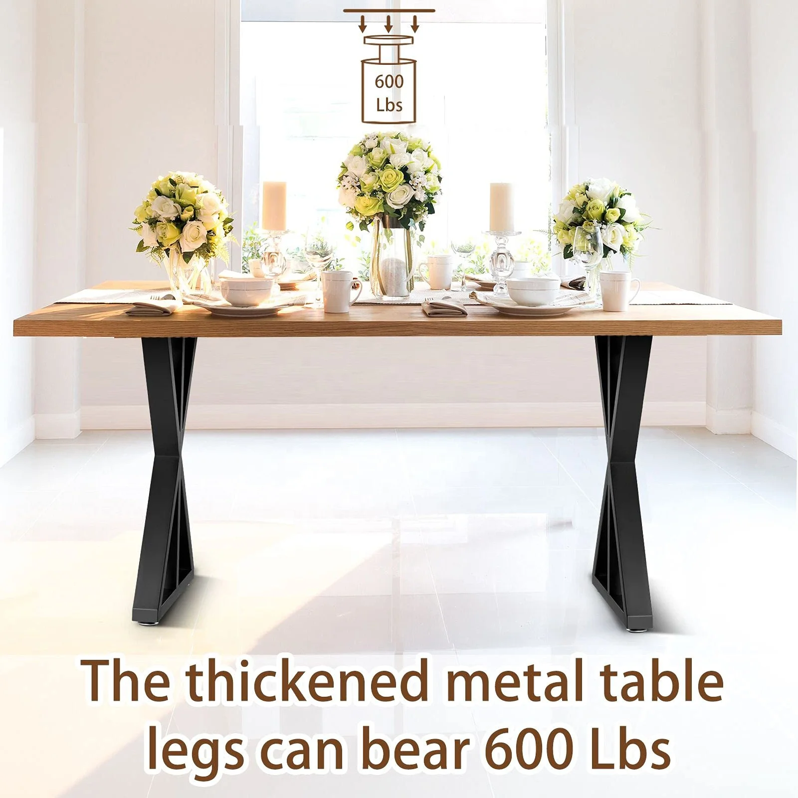 Table Legs Wrought Steel Round Bench Coffee Dining Industrial Restaurant Furniture Frames Cast Iron Table Legs Metal For Table