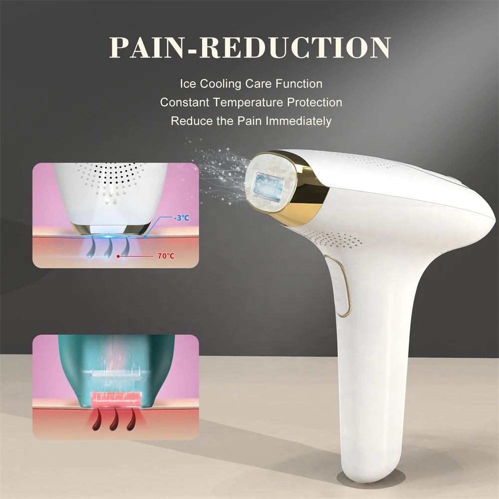 2022 New Arrivals Permanent IPL Hair Removal For Body Hair Remove IPL Portable Machines Home Use