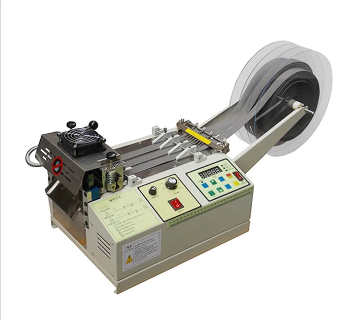 Nylon rope automatic cutting machine with hot sealing Tire Strip Cutting Machine