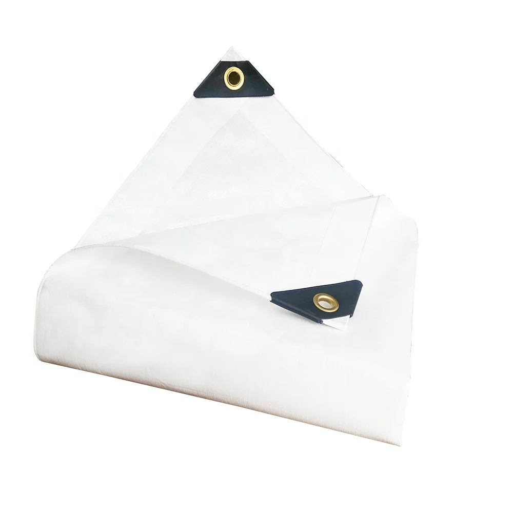 Heavy Duty 20x30 Foot White Polyethylene Ice Rink Liner Tarpaulins