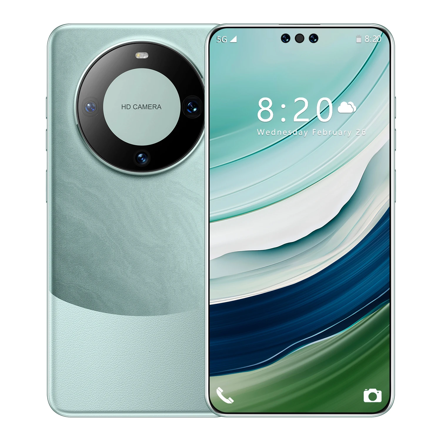 Новейший ведущий смартфон Mate60 Pro мобильный телефон Mate 60 Android разблокированный с двумя Sim-картами