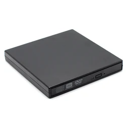 DVD ROM External Optical Drive USB 2.0 CD/DVD-ROM CD-RW Player Burner Slim Reader Recorder Portable for Laptop windows Macbook