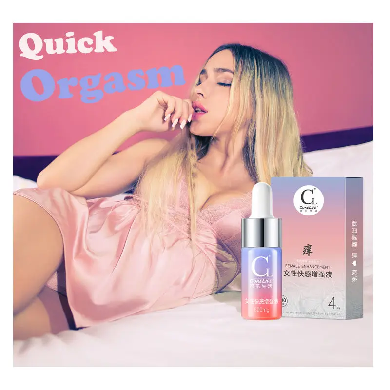 CokeLife 4 PC/Box Female Orgasm Gel Sex Oil Lady Aphrodisiac Sexual Climax Gel