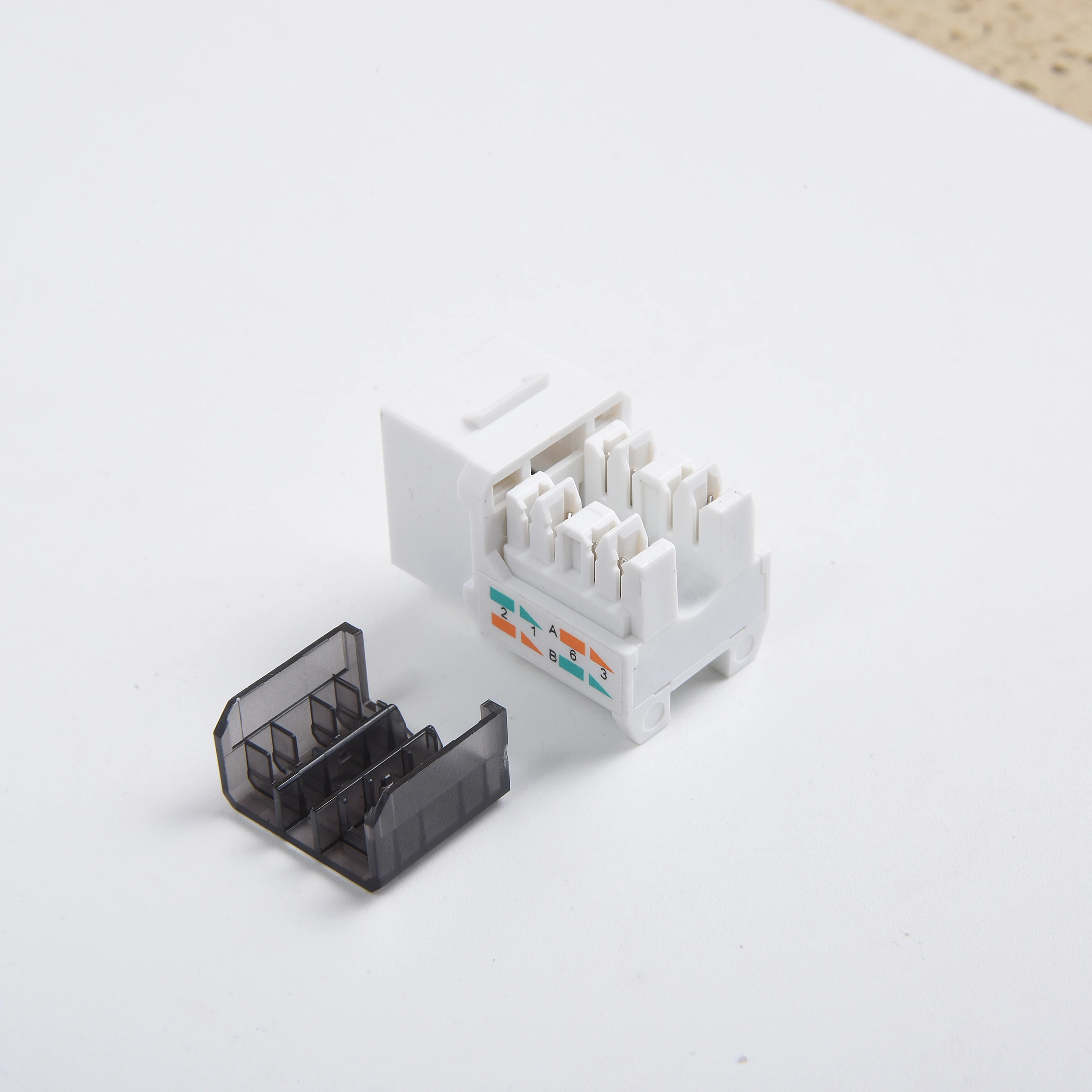 110 Тип 90 градусов тонкий cat5e rj45 cat6 cat6a keystone jack