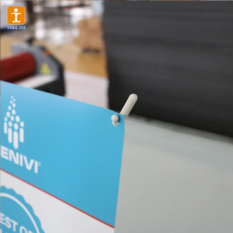 Indoor Desktop A3 A4 Mini Size Aluminum Frame X Stand Display Banner