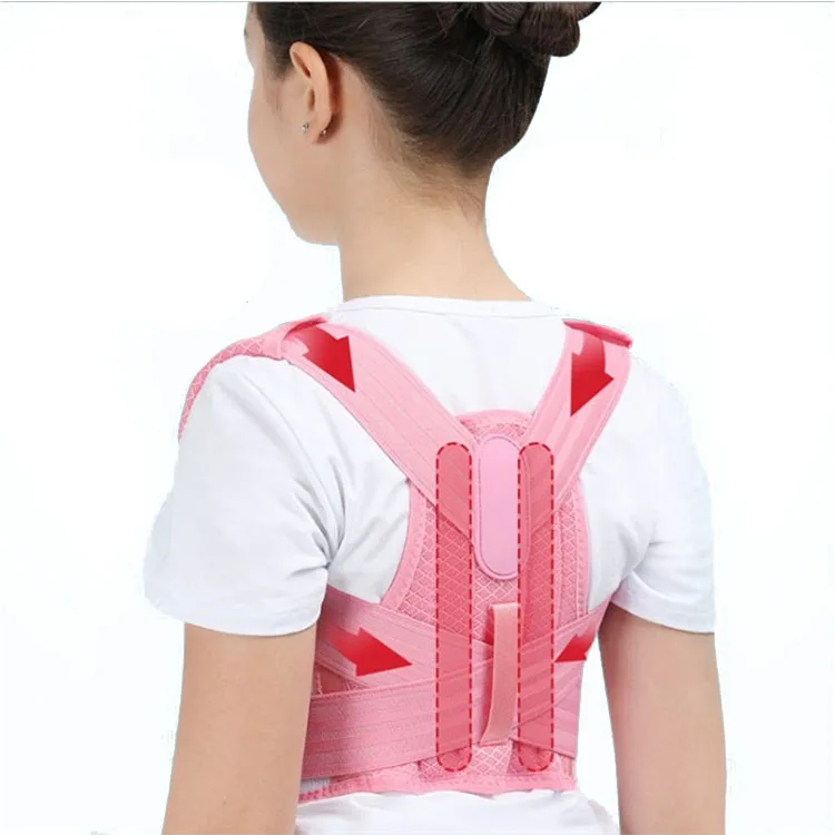 Hot Selling Neoprene Breathable Adjustable Children Back Support Posture Corrector