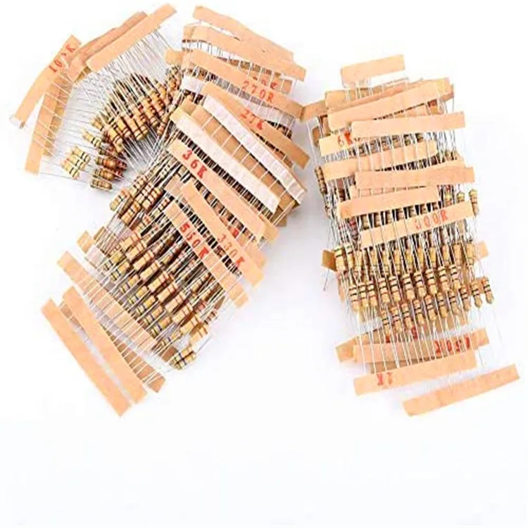 1/4w 1w 2w 5w CP/CU wire Carbon Film Resistance Carbon Film Resistor