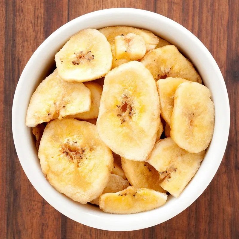 Healthy Food Vacuum Fried Fruit&Vegetable Vf Banana Slice