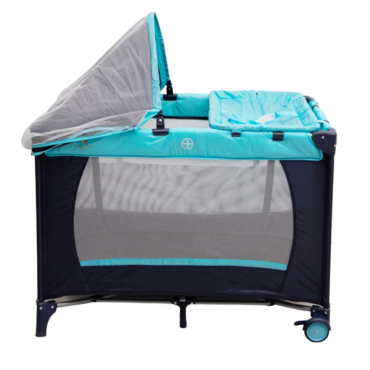 Toddle Bed One Minute To Installation With Removeable baby crib With Brake Wheels