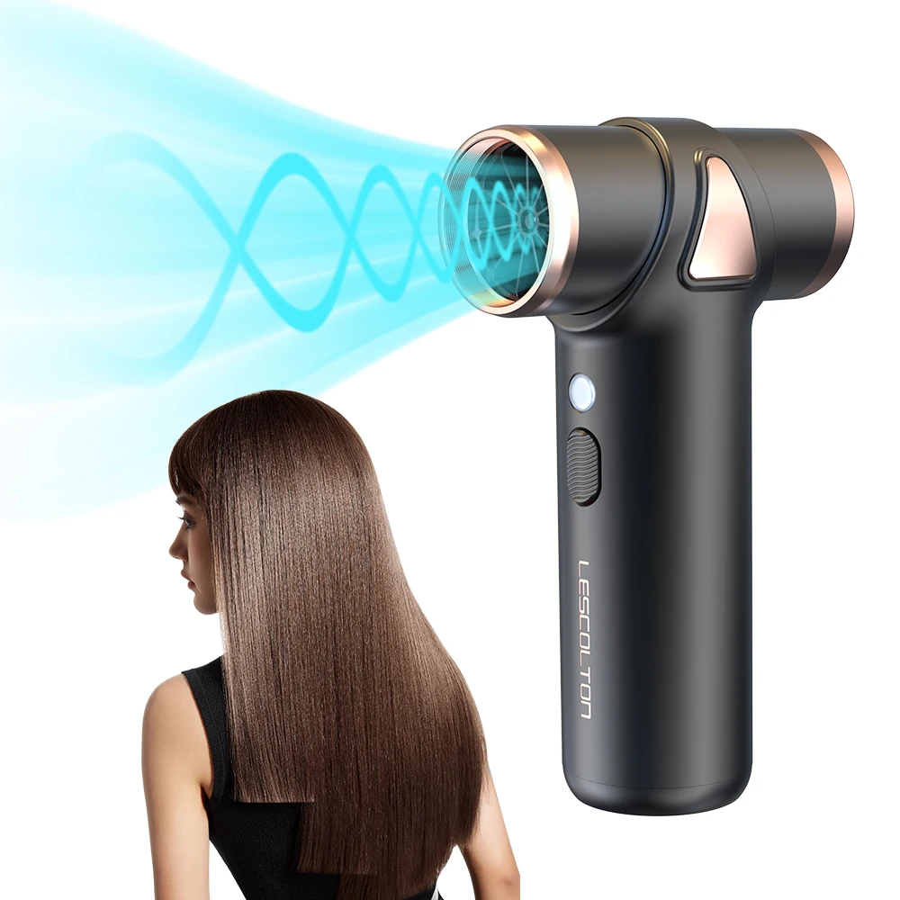 new arrival hot selling Wireless Portable Hair Dryer Rechargeable Blow Dryer Strong Wind Cold Hair Dryer Home Travel