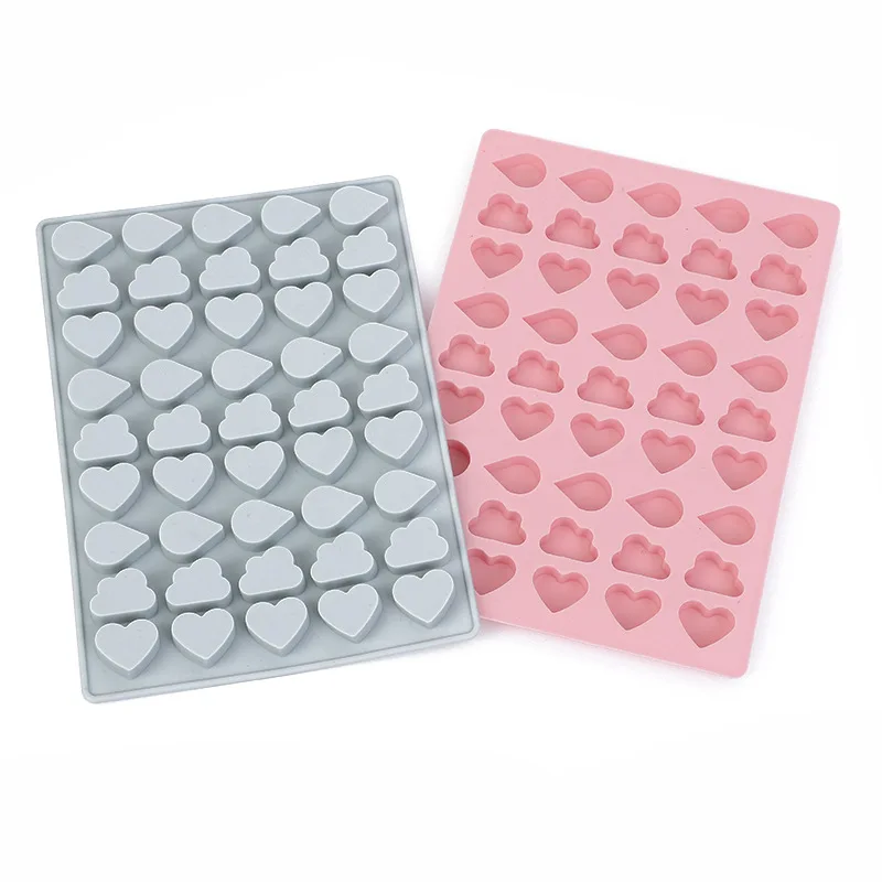 DIY Bear Rabbit Heart Star Shape Silicone Baking Ice Lattice Cake Tools Candy Molds Jelly Chocolate Moulds