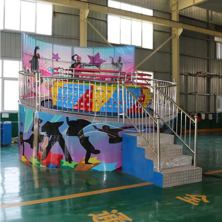 16 seats Used Amusement Park Theme Park Kids Turntable Ride Mini Disco Tagada