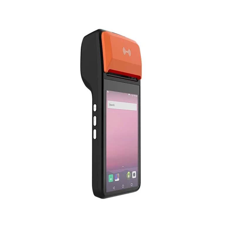 5 дюймов Android 11 4G портативный сенсорный экран Pos чековый принтер терминал