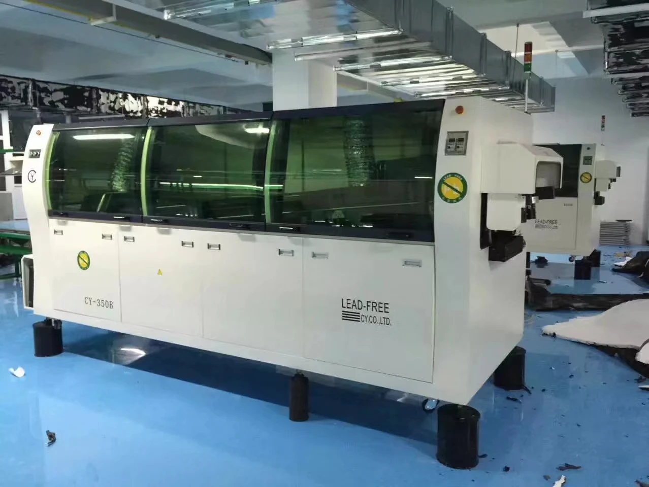 High-accuracy Good Quality Selective Dual Wave Soldering machine