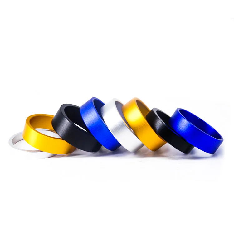 
Customized Aluminum Anodize Bicycle Washers Bike Headset Spacer 