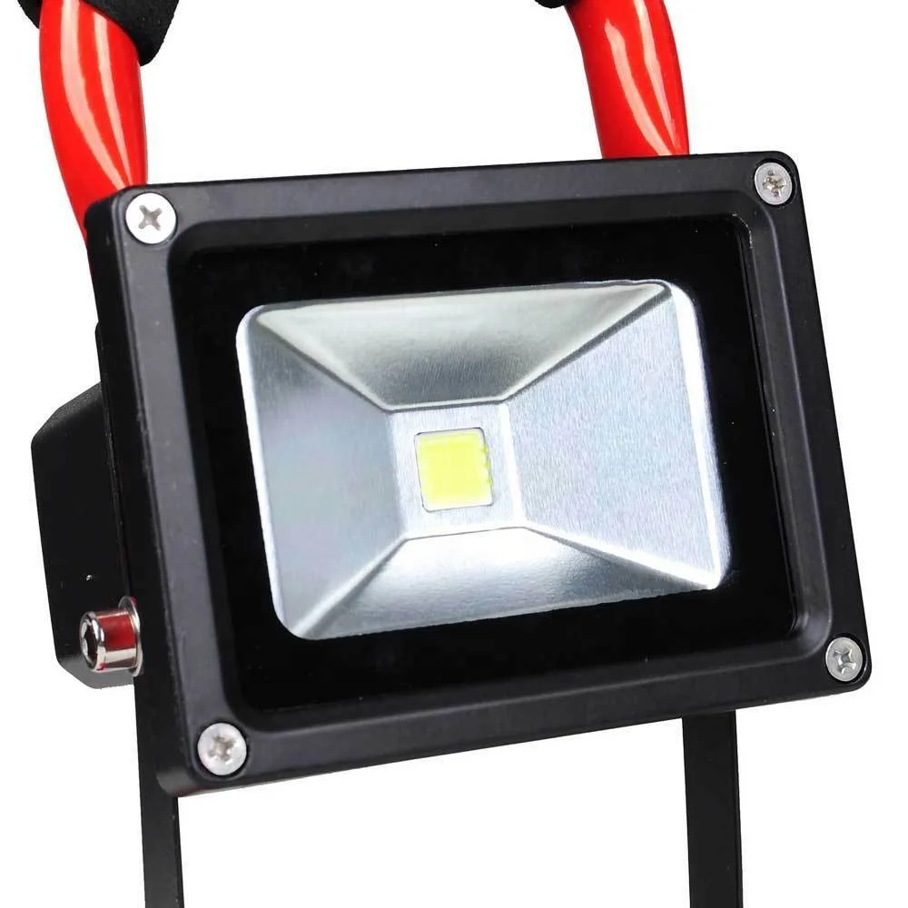 10W 1000lm outdoor cob work light rechargeable led flood light portable 2018 2019 2020 hotselling