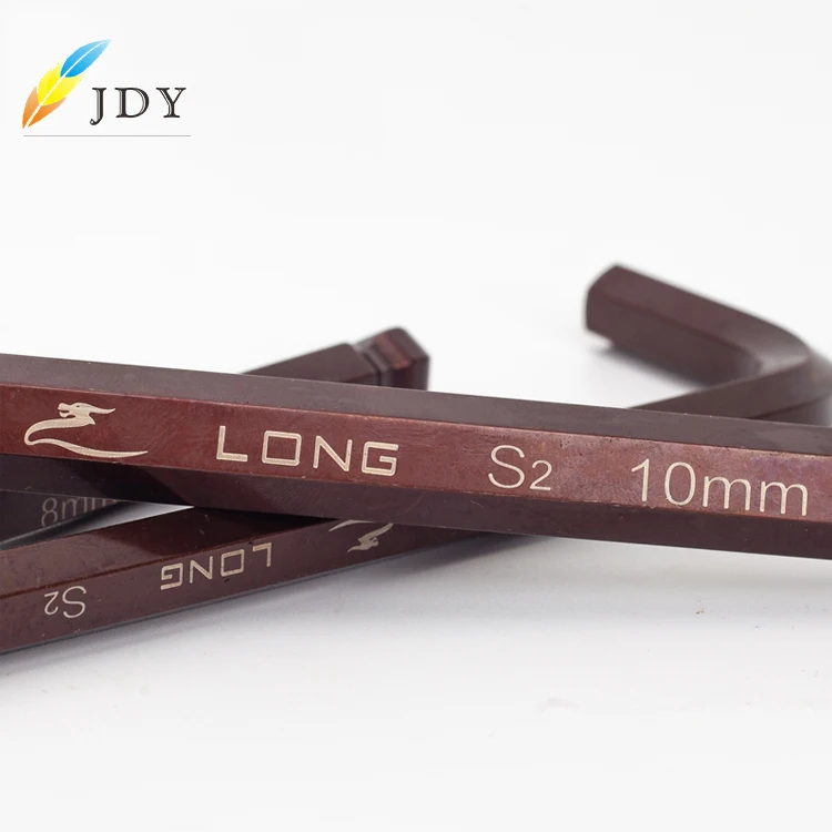 S2 Stainless steel hex key wrench L Allen spanner Set