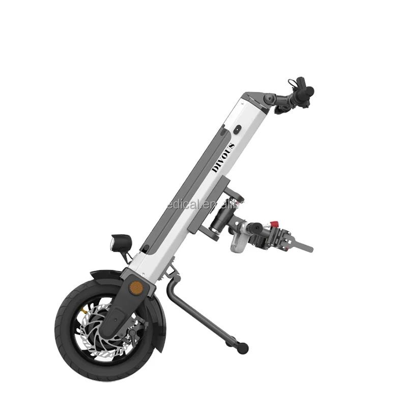 Wheelchair Sports Drive Electric Car Head Elderly Disabled Travel 12 Inch electric handcycle wheelchair attachment 2023