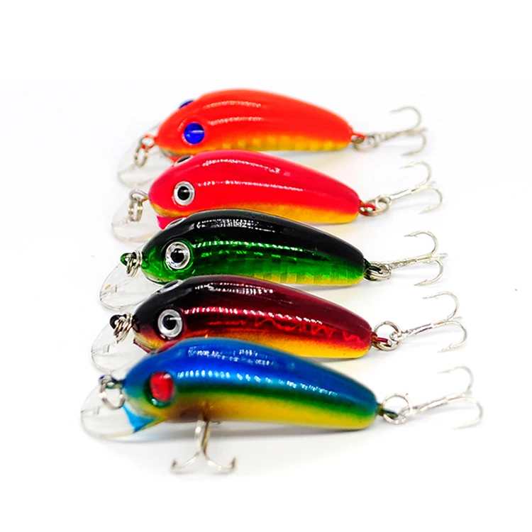 5cm/3.5g  Fishing Minnow Lure mini lure  Swim Hard Bait  Hard plastic lures