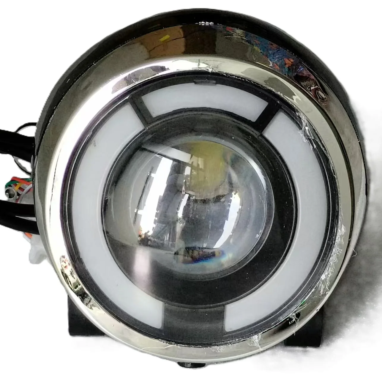 Electric Scooter Headlight Front Spot Light E-motorcycle Lamp 1500W 2000W 1000W LED Bluetooth for Citycoco Motorcycle Parts