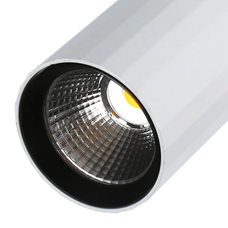 360 Degree Adjustable 4 Wire Tracklights 3 Phase Adaptor Track Rail System Surface Mounted Led Spotlight Track Lights