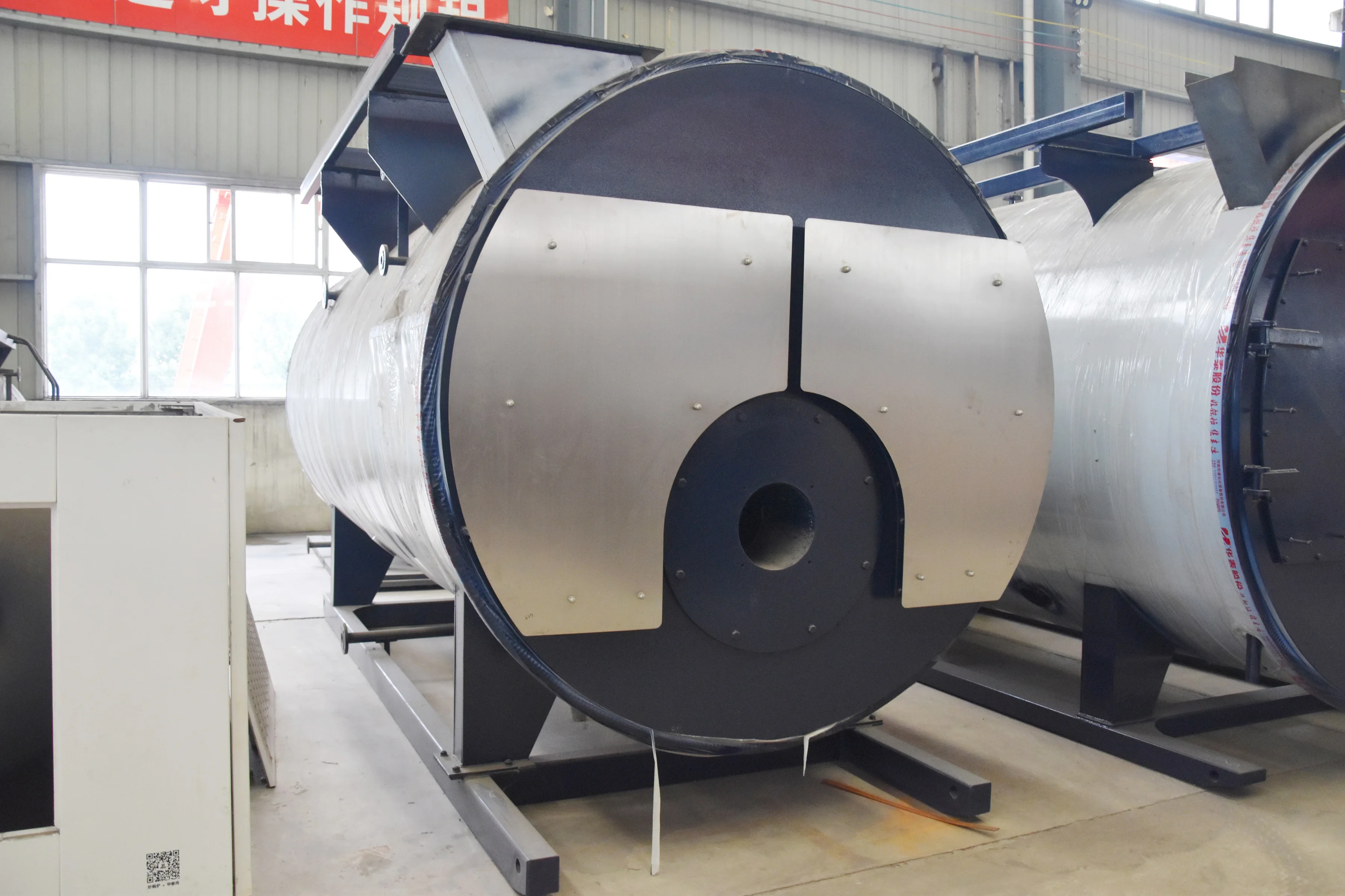 Factory Price WNS 0.5 0.6 0.7 0.8 0.9 1 Ton Automatic Fire Tube Natural Gas Waste Oil Fired Industry Steam Small Boiler