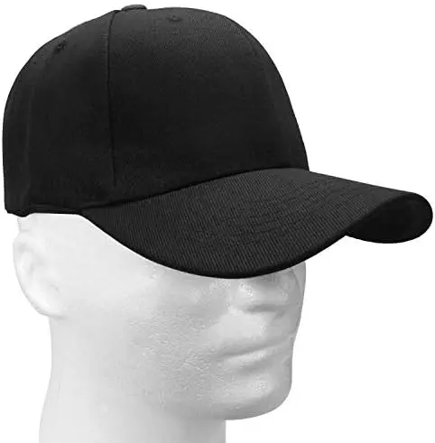 Wholesale 5 Panel White Cotton Embroidered Baseball Hat Sport Running Cap