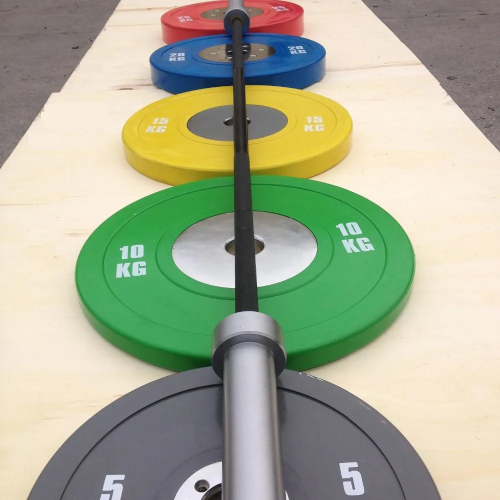 2022 hot sale home use competition barbell bumper plates equipment
