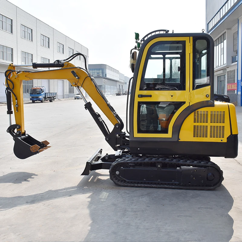 Newly Designed Small Hydraulic Crawler Excavator 2T for Sale Chinese Mini Excavator