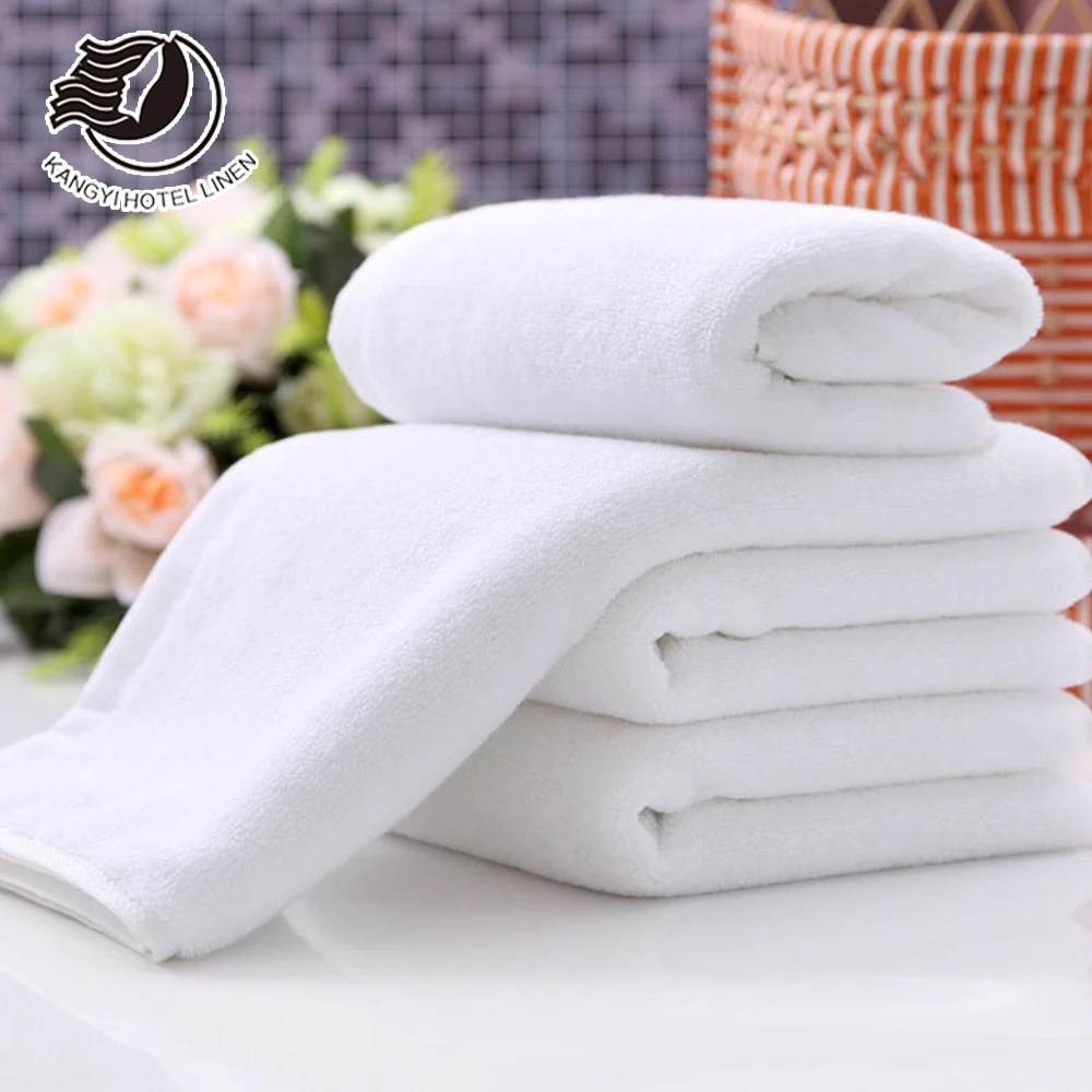 High Quality 100% Cotton White Cheap BathTowel Hotel For 5 Star Hotel Bedding Set