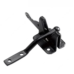 Fence Accessories Adjustable Steel Self-Closing PVC Wood Gravity Fence Gate Latch