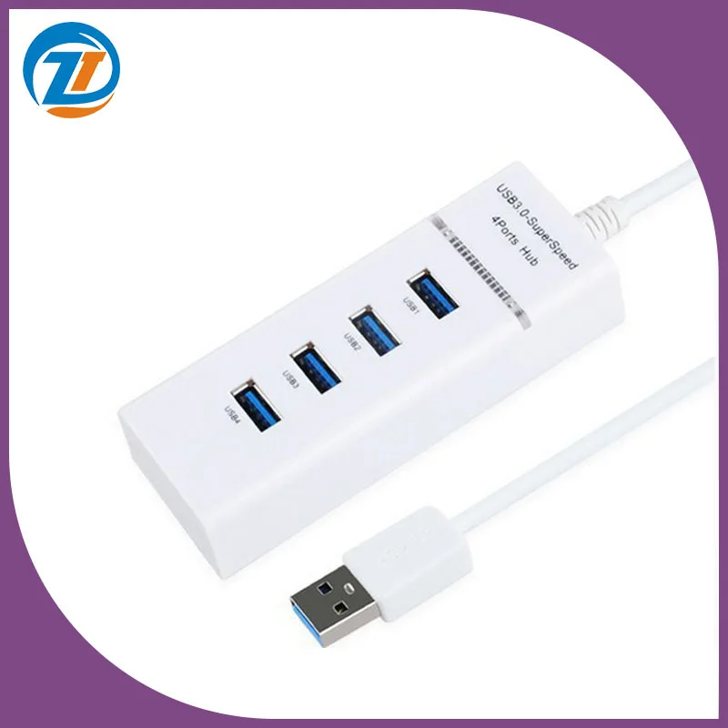 Тип ленты 4 в 1 USB-концентратор 3 0 внешний 4-портовый USB-разветвитель с зарядным устройством micro USB для ноутбука