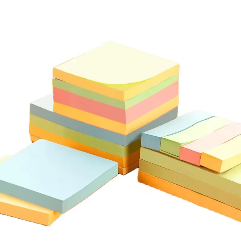 Cheap Price  3*3 Inches 4 Colors Memo Pad Sticky Notes Paper Stickers index Posted Sticky It Note Pad