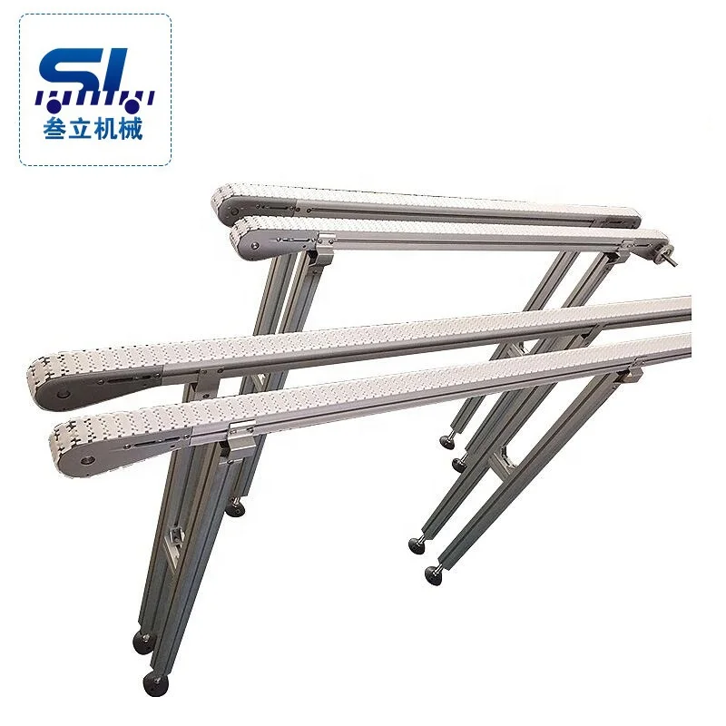 Hot Popular Beverage Industry Automated Flexible Chain Conveyor System